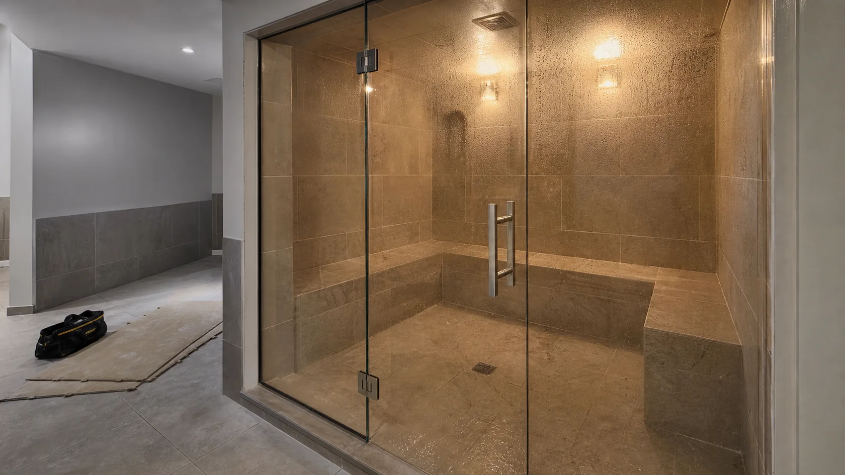Concept visual for OEM Custom Sauna Room