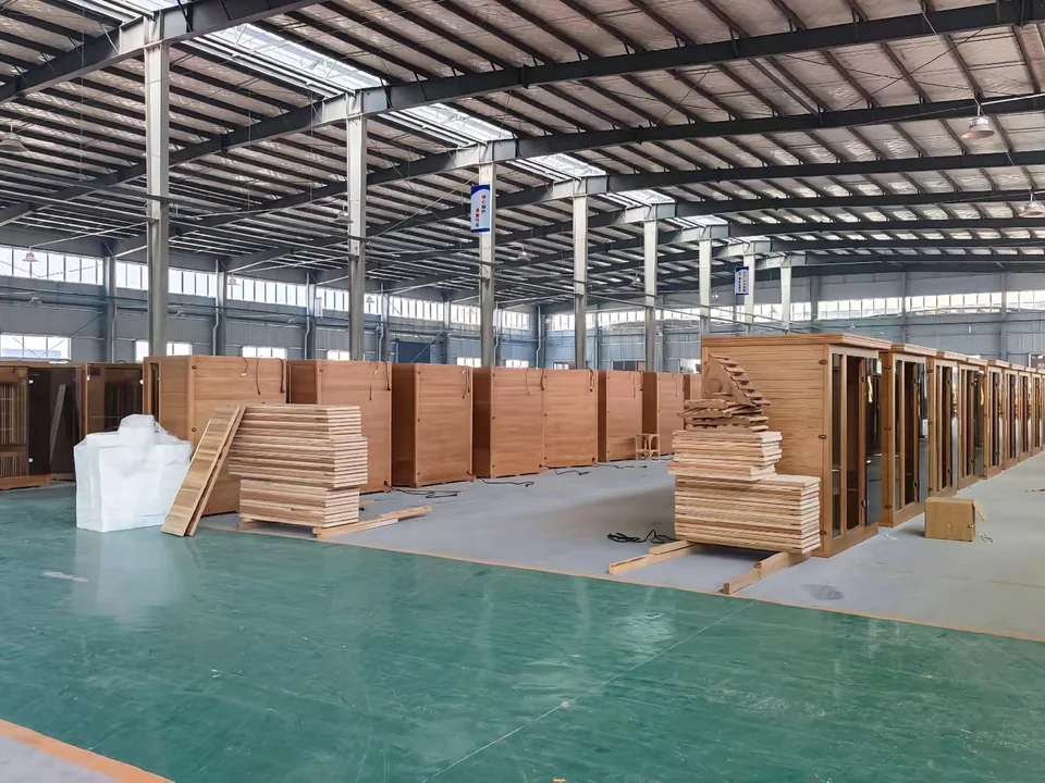 Sauna assembly workshop