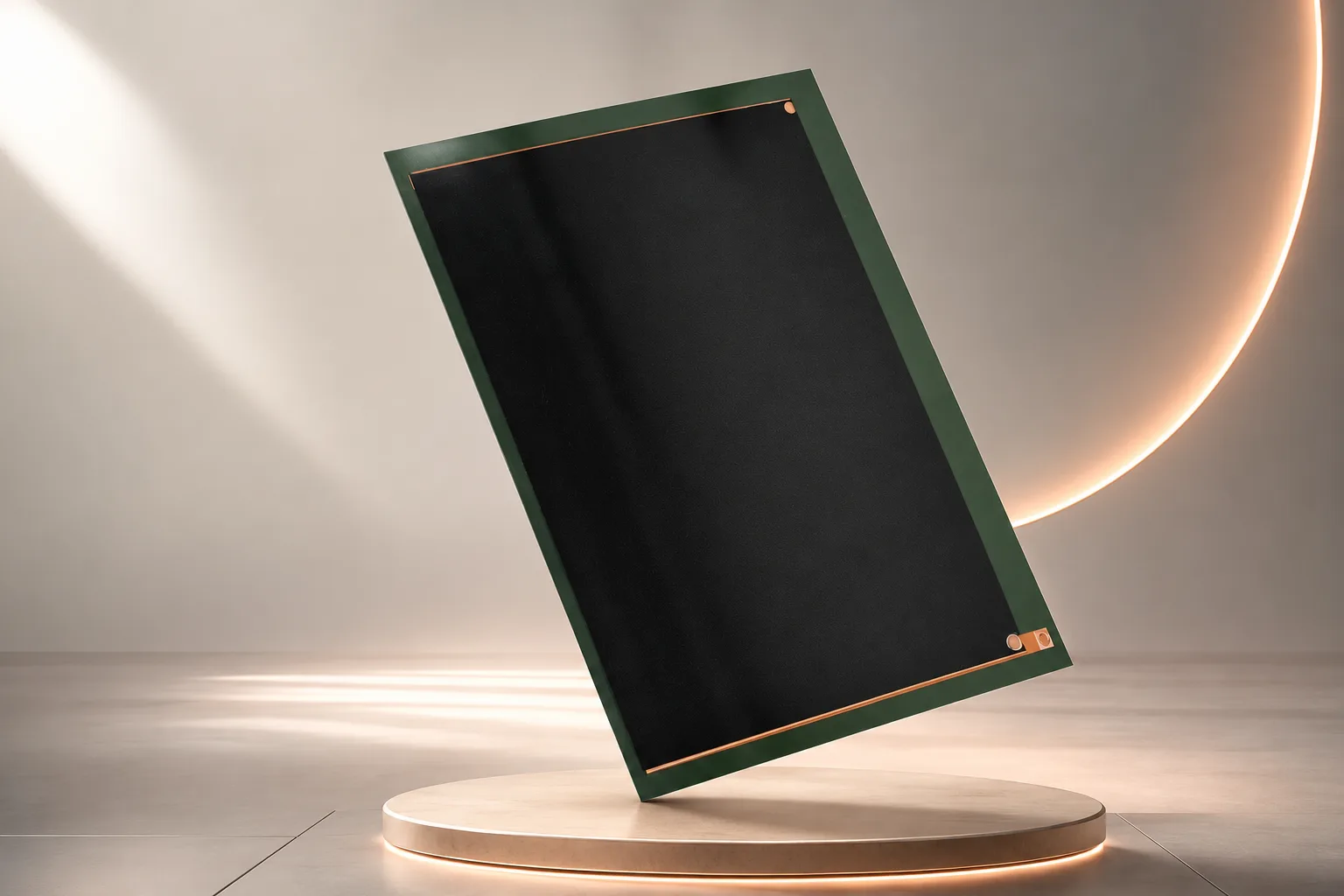 Product showcase of a graphene far infrared heating panel