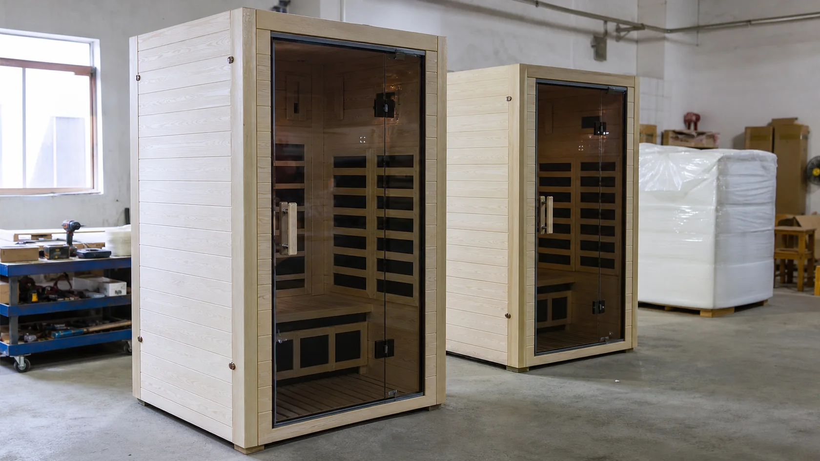 Product showcase for Graphene Far Infrared Saunas
