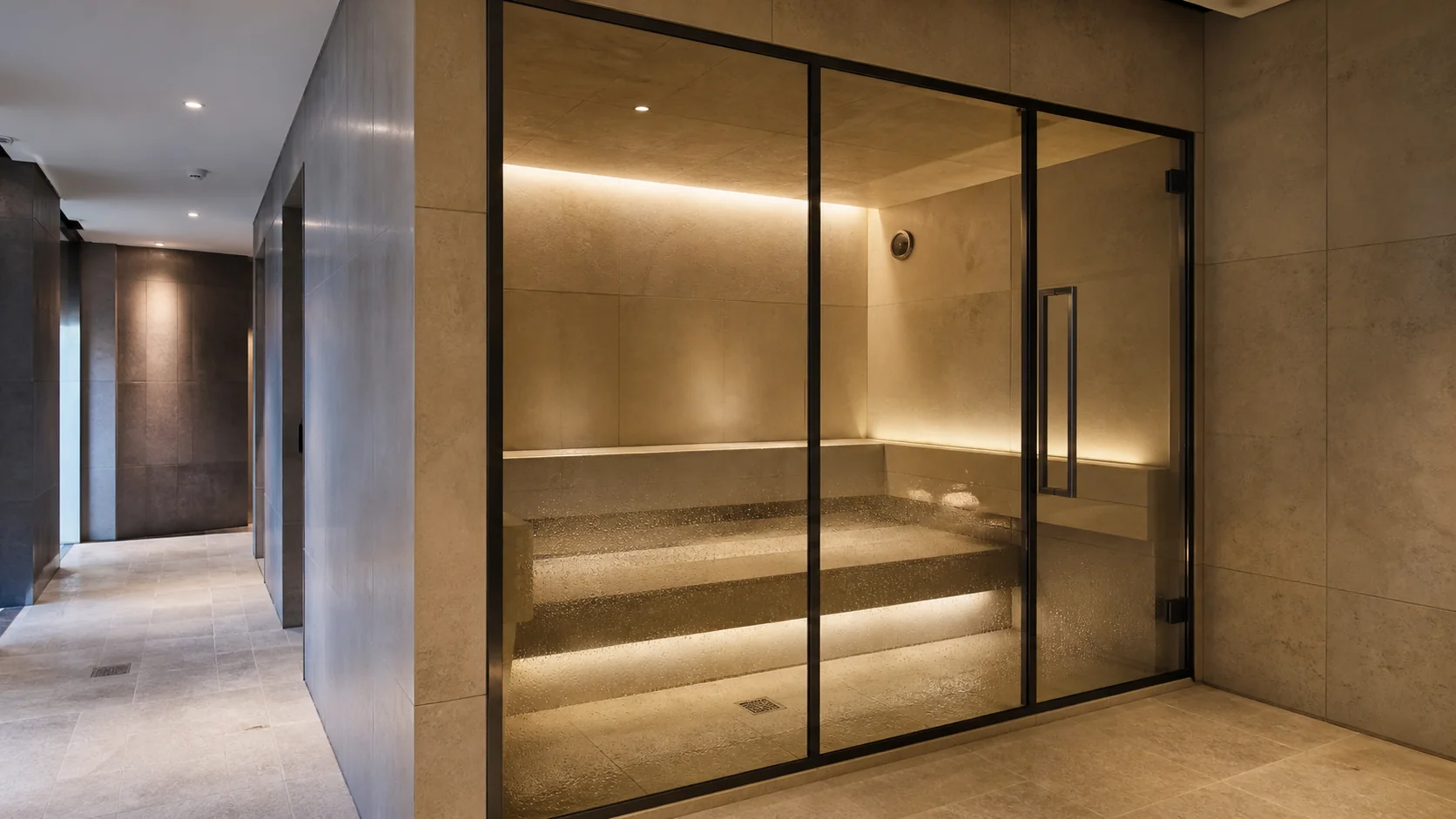 Concept visual for Steam Sauna Rooms